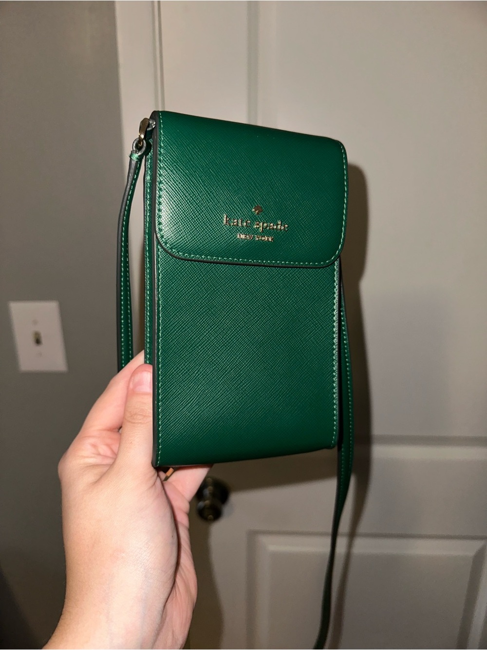 Kate Spade Green crossbody purse